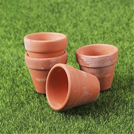 Deroma 1.6 in. Terra Cotta Planter Feet, 3PK 225916